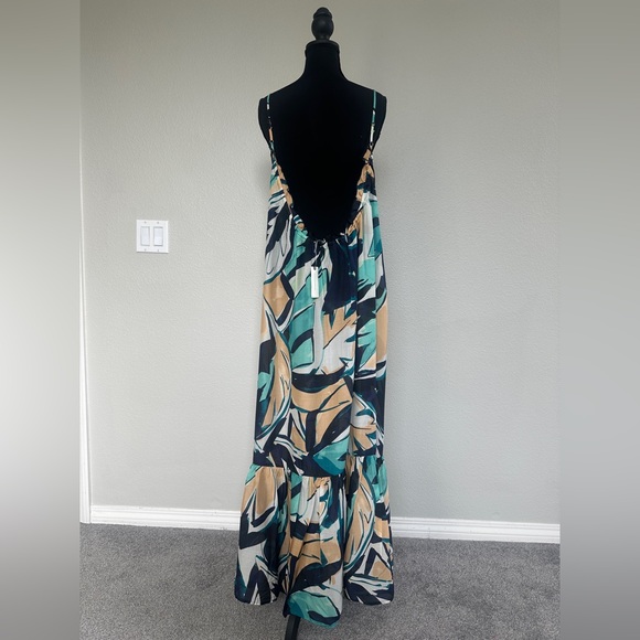 NWT - Malika Printed Dress By Anthropologie - Picture 2 of 2